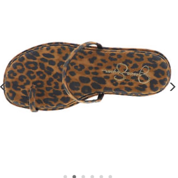 Leopard print sandal by Jessica Simpson size 6M - Picture 2 of 7